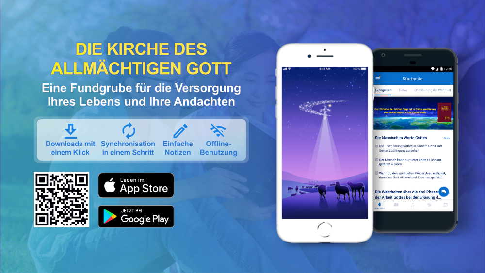 Das Bild von der Kirche des Allmaechtigen Gottes, Gottes neues Werk, Evanglium heute,