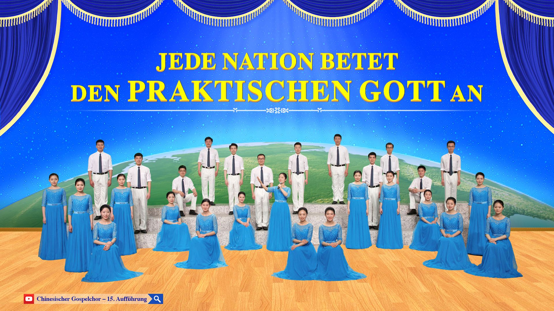 Gott anbeten, gospelchor, 